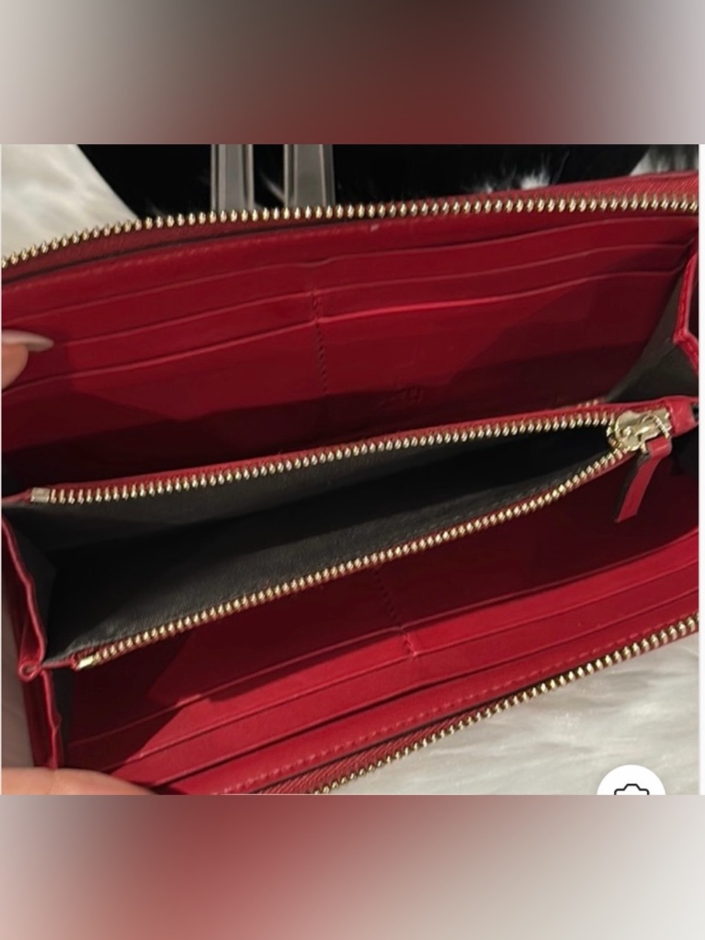 EUC - Gucci GG Canvas Continental Wallet - Picture 6 of 7